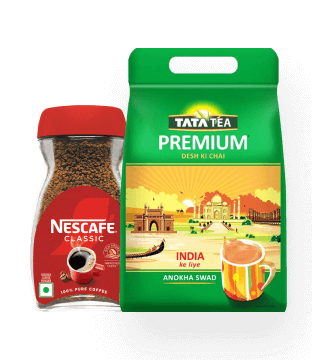 Tea, Coffee & Milk Drinks